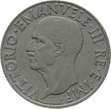 Italien 1 Lira 1940 - XVIII.